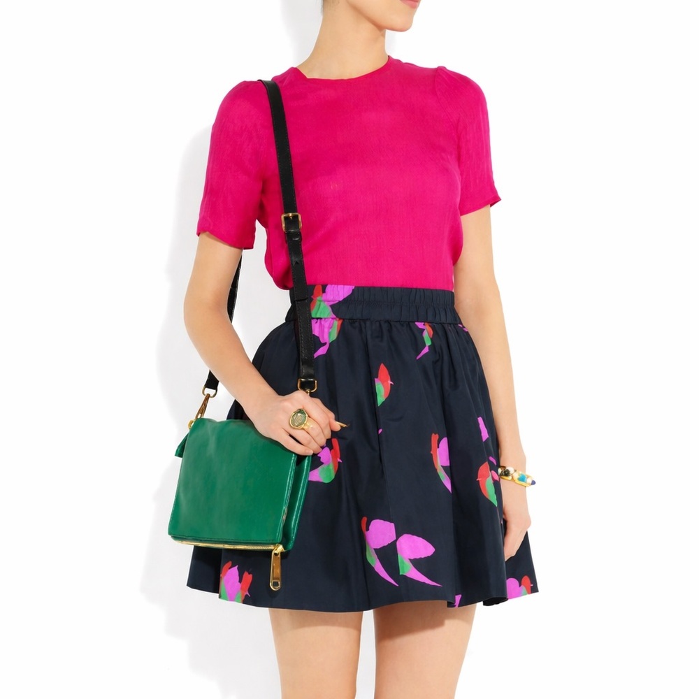 NWT Marc by Marc Jacobs Runway Bird Print Skirt​